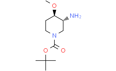 tert-butyl trans-3-amino-4-methoxy-piperidine-1-carboxylate
