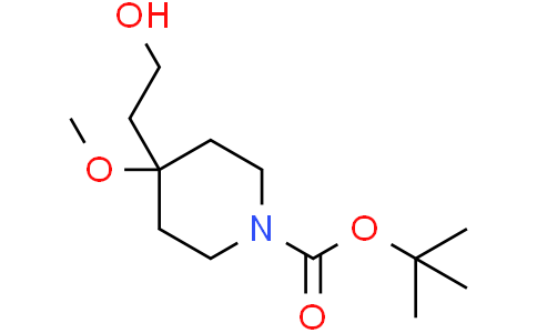tert-butyl 4-(2-hydroxyethyl)-4-methoxy-piperidine-1-carboxylate