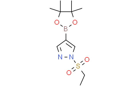 1-(ethanesulfonyl)-4-(4,4,5,5-tetramethyl-1,3,2-dioxaborolan-2-yl)-1H-pyrazole