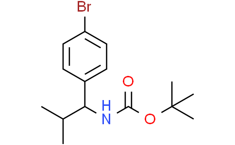 tert-Butyl(1-(4-bromophenyl)-2-methylpropyl)carbamateCas:1613259-83-8
