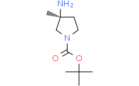 tert-butyl (3S)-3-amino-3-methylpyrrolidine-1-carboxylate