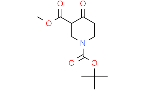 1-tert-butyl 3-methyl 4-oxopiperidine-1,3-dicarboxylate