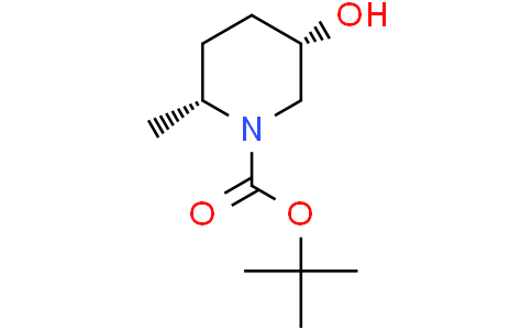 tert-butyl (2R,5S)-5-hydroxy-2-methyl-piperidine-1-carboxylate