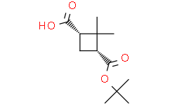 (1S，3R)-3-(叔丁氧基羰基)-2，2-二甲基环丁烷-1-羧酸