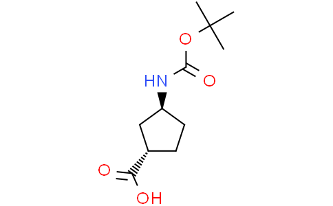 (1S,3S)-3-{[(tert-butoxy)carbonyl]amino}cyclopentane-1-carboxylic acid