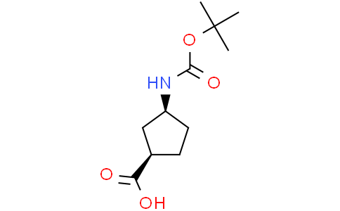 (1R,3S)-3-{[(tert-butoxy)carbonyl]amino}cyclopentane-1-carboxylic acid
