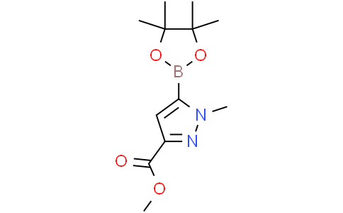 methyl 1-methyl-5-(4,4,5,5-tetramethyl-1,3,2-dioxaborolan-2-yl)pyrazole-3-carboxylate