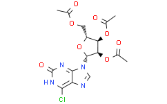 6-Chloro-2-hydroxy-9-(2'，3'，5'-tri-O-acetyl-b-D-ribofuranosyl)purine