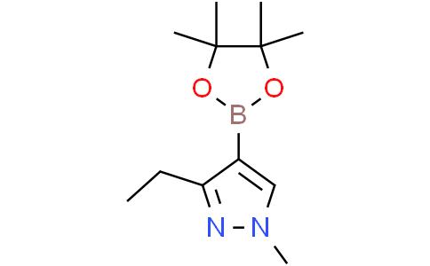3-ethyl-1-methyl-4-(tetramethyl-1,3,2-dioxaborolan-2-yl)-1H-pyrazole