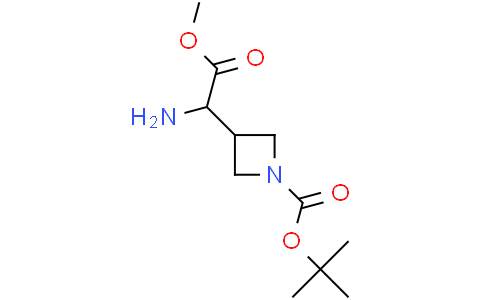 tert-butyl 3-(1-amino-2-methoxy-2-oxoethyl)azetidine-1-carboxylate