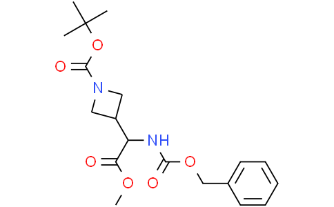 tert-butyl 3-(1-{[(benzyloxy)carbonyl]amino}-2-methoxy-2-oxoethyl)azetidine-1-carboxylate