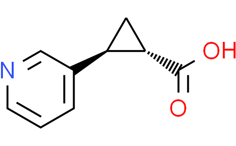 (1S,2S)-2-(3-pyridyl)cyclopropanecarboxylic acid