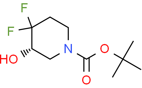 tert-butyl (3S)-4,4-difluoro-3-hydroxypiperidine-1-carboxylate