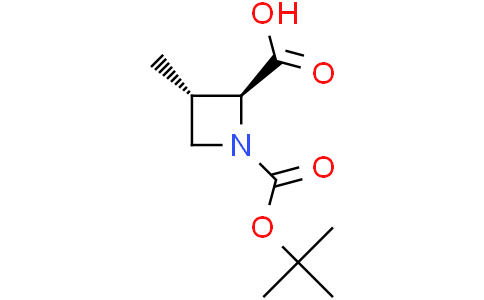 (2S,3S)-1-[(tert-butoxy)carbonyl]-3-methylazetidine-2-carboxylic acid