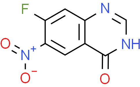 7-氟-6-硝基-4-羟基喹唑啉（达克替尼中间体原料）