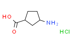 (1R，3R)-3-Aminocyclopentanecarboxylicacidhydrochloride,95%