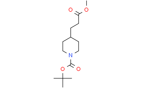 tert-butyl 4-(3-methoxy-3-oxo-propyl)piperidine-1-carboxylate
