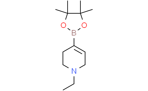 1-ethyl-4-(tetramethyl-1,3,2-dioxaborolan-2-yl)-1,2,3,6-tetra hydropyridine