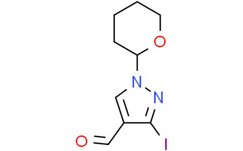 3-iodo-1-tetrahydropyran-2-yl-pyrazole-4-carbaldehyde