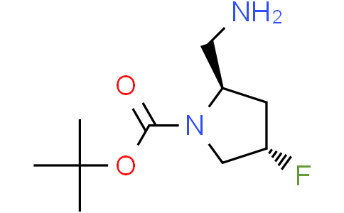 tert-butyl (2R,4S)-2-(aminomethyl)-4-fluoropyrrolidine-1-carboxylate