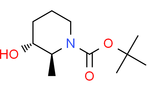 tert-butyl (2S,3R)-3-hydroxy-2-methylpiperidine-1-carboxylate