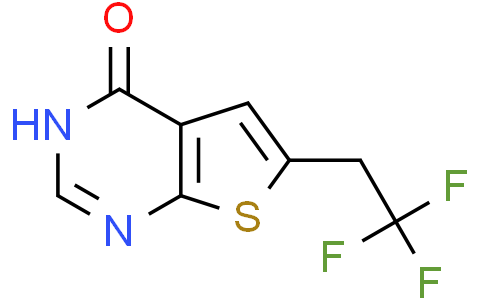 6-(2,2,2-三氟乙基)噻吩并[2,3-d]嘧啶-4(1H)-酮