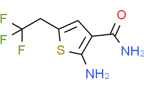 2-amino-5-(2,2,2-trifluoroethyl)thiophene-3-carboxamide