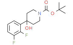 1-Piperidinecarboxylic acid, 4-(2,3-difluorophenyl)-4-hydroxy-, 1,1-dimethylethyl ester