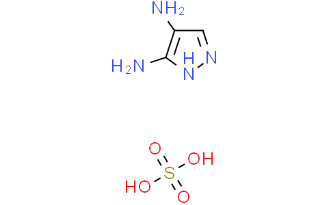 1H-pyrazole-3,4-diamine;sulfuric acid