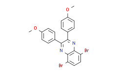 5，8-二溴-2，3-双(4-甲氧基苯基)喹喔啉,98%