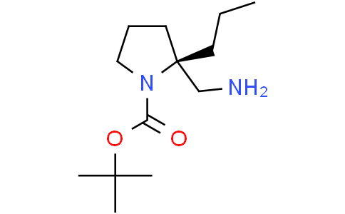 tert-butyl (2R)-2-(aminomethyl)-2-propylpyrrolidine-1-carboxylate