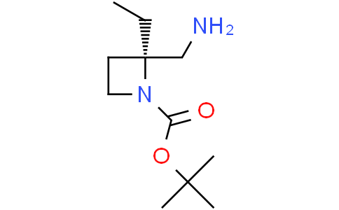 tert-butyl (2S)-2-(aminomethyl)-2-ethylazetidine-1-carboxylate