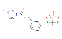 1-苄氧羰基-3-甲基咪唑三氟甲磺酸盐,98%