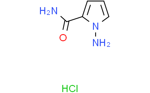 1-amino-1H-pyrrole-2-carboxamide hydrochloride