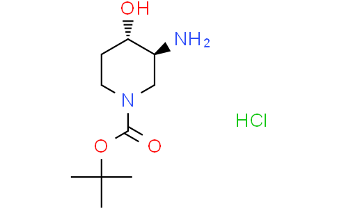 tert-butyl trans-3-amino-4-hydroxy-piperidine-1-carboxylate hydrochloride
