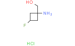(1-Amino-3-fluorocyclobutyl)methanol hydrochloride