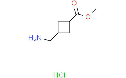 methyl 3-(aminomethyl)cyclobutane-1-carboxylate hydrochloride