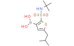 (2-(N-(叔丁基)氨磺酰基)-5-异丁基噻吩-3-基)硼酸