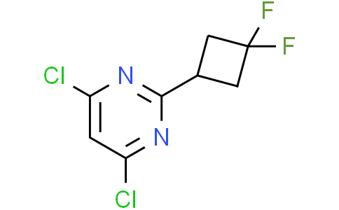 4,6-dichloro-2-(3,3-difluorocyclobutyl)pyrimidine