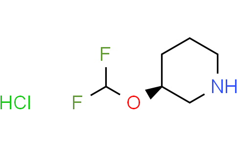 (3S)-3-(difluoromethoxy)piperidine hydrochloride