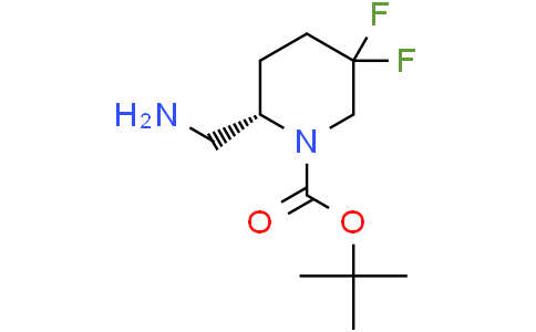 tert-butyl (2S)-2-(aminomethyl)-5,5-difluoropiperidine-1-carboxylate