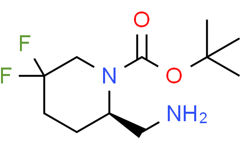 tert-butyl (2R)-2-(aminomethyl)-5,5-difluoropiperidine-1-carboxylate