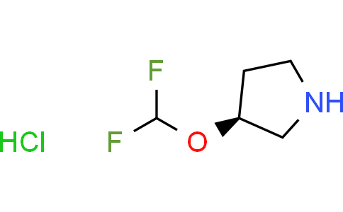 (3S)-3-(difluoromethoxy)pyrrolidine hydrochloride