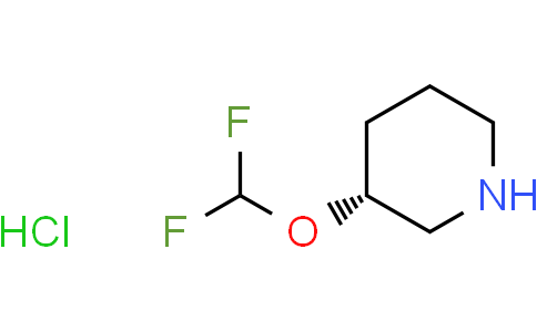 (3R)-3-(difluoromethoxy)piperidine hydrochloride