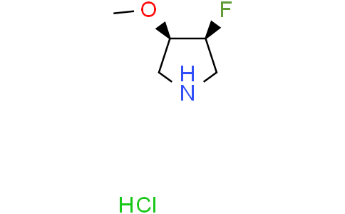 cis-3-fluoro-4-methoxy-pyrrolidine hydrochloride