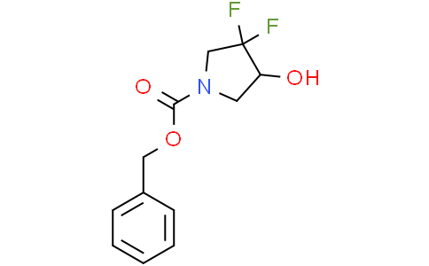 benzyl 3,3-difluoro-4-hydroxy-pyrrolidine-1-carboxylate