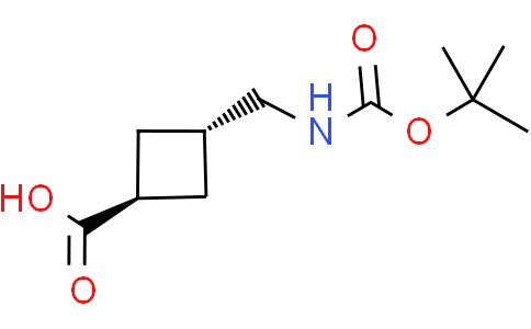 trans-3-[(tert-butoxycarbonylamino)methyl]cyclobutanecarboxylic acid