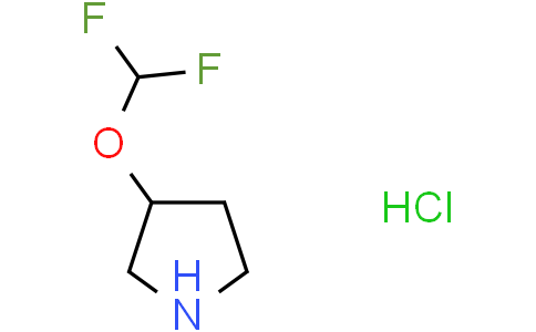 3-(difluoromethoxy)pyrrolidine hydrochloride