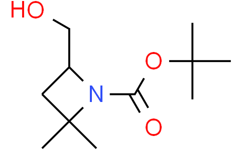 tert-butyl 4-(hydroxymethyl)-2,2-dimethylazetidine-1-carboxylate