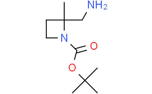 tert-butyl 2-(aminomethyl)-2-methylazetidine-1-carboxylate